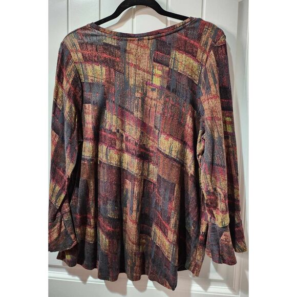 Westbound Woman 2X Brown Multi - Picture 2 of 4